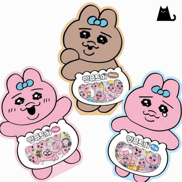 Qoo10] おぱんちゅうさぎ ゼリー ステッカー 3