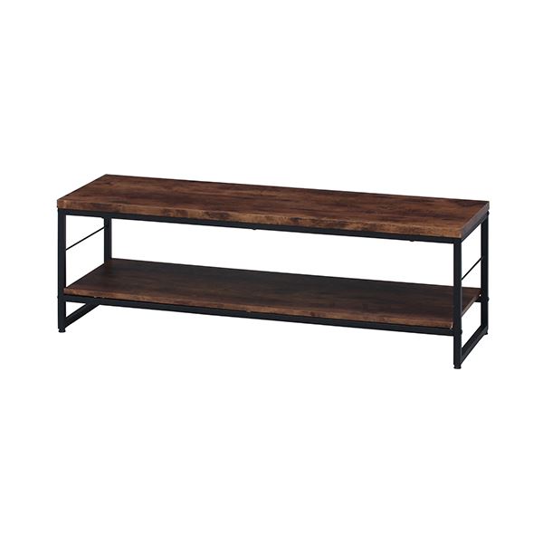 テレビ台 テレビボード 約幅120cm×奥行40cm×高さ40cm スチール アジャスター付き オープンタイプ ナビア リビング ダイニング