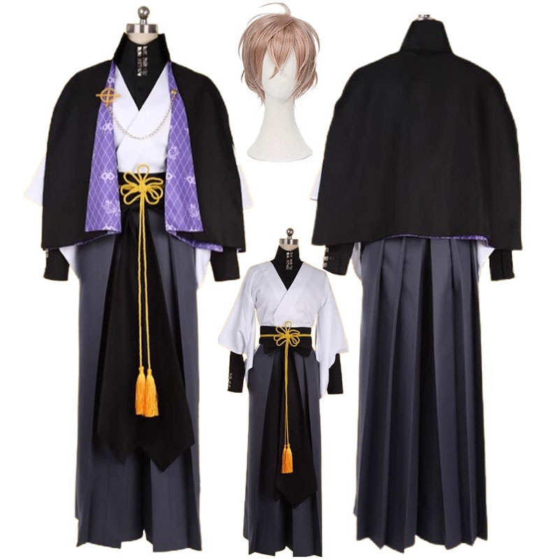 ヒプノシスマイク 夢野幻太郎 コスプレ 衣装 ゆめのげんたろう コスプレ衣装 和服 着物 ハロウィン 変装 仮装 コスチューム 文学際 学園祭 撮影 イベント ゲーム アニメ 服 舞台服 ステージ服 5,275円