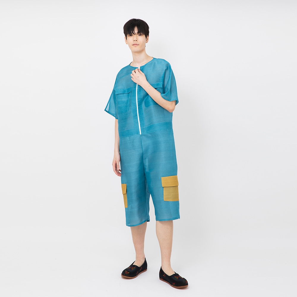 ヘベUBオーバーオールパンツ