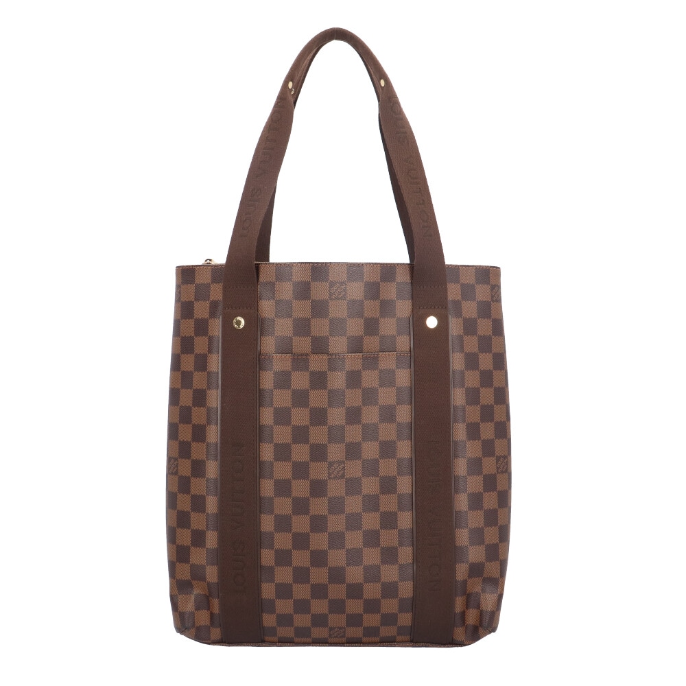 ルイヴィトン カバ ボブール ダミエ トートバッグ ダミエキャンバス N52006 ブラウン LOUIS VUITTON 中古