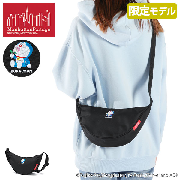 日本正規品 ドラえもん ショルダー メンズ レディース ブランド 小さめ BRONCK CRESCENT BAG DORAEMON 25 MP2403DORA25