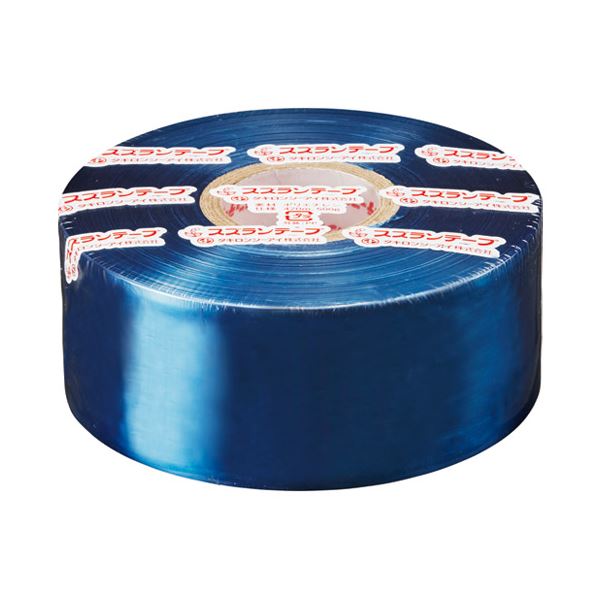 (まとめ）タキロンシーアイ スズランテープ 2248401019 470m ネイビー(×10セット)