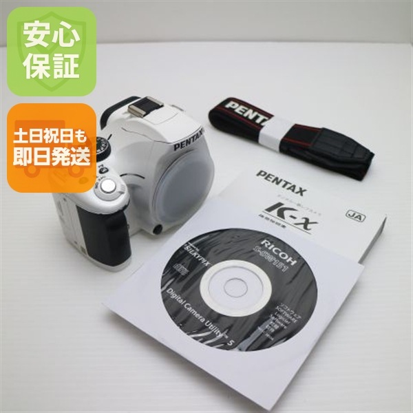 超美品 PENTAX K-X ホワイト PENTAX デジタル一眼 172