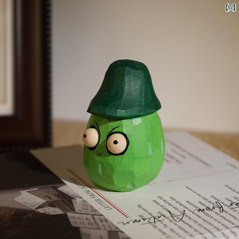 ハロウィン 木彫り 小さめ 飾り 人形 おもしろ デスクトップ 装飾 かわいい デコレーション インテリア マスコット 5,052円