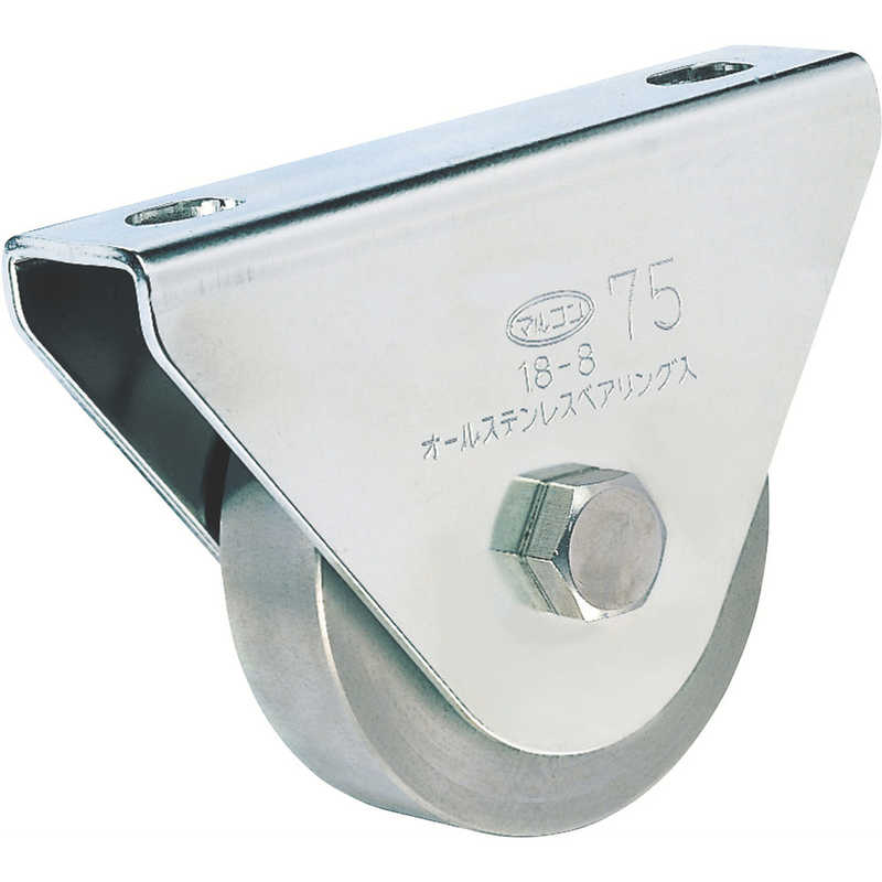 丸喜金属　オールステンレス枠付重量車 90mm 平型　S375090