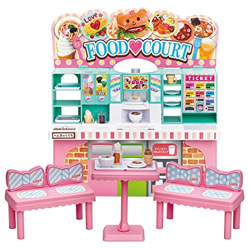 タカラトミー 『 リカちゃん わいわいフードコート 』 着せ替え お人形 おままごと おもちゃ 3歳以上 玩具安全基準合格 STマーク認証 Licca TAKARA TOMY