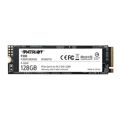 Patriot Memory P300 128GB M.2 SSD 2280 NVMe PCIe G