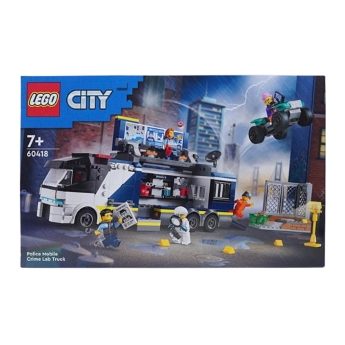 레고60418 경찰 이동식 범죄수사 트럭 V29 생일 추억 어린이날 키즈 선물장식