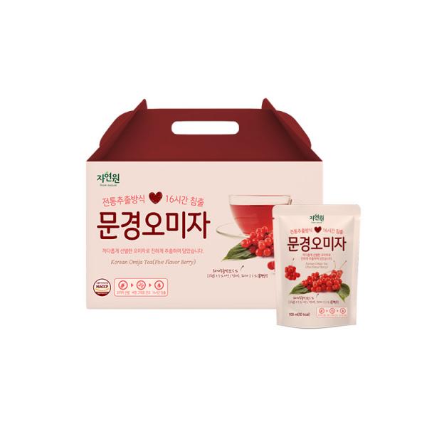 自然源聞慶五味子汁 자연원 문경 오미자즙