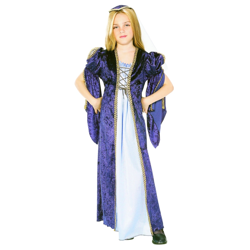 コスプレ 仮装 ジュリエット 子供用 M 【 コスプレ 衣装 ハロウィン 仮装 コスチューム 子供 キッズ ロミオとジュリエット 女の子 正規ライセンス品 映画キャラクター パーティーグッズ 子ども用