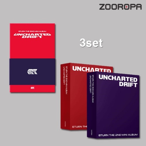 [3종세트] 8TURN 에잇턴 UNCHARTED DRIFT 2집 미니앨범