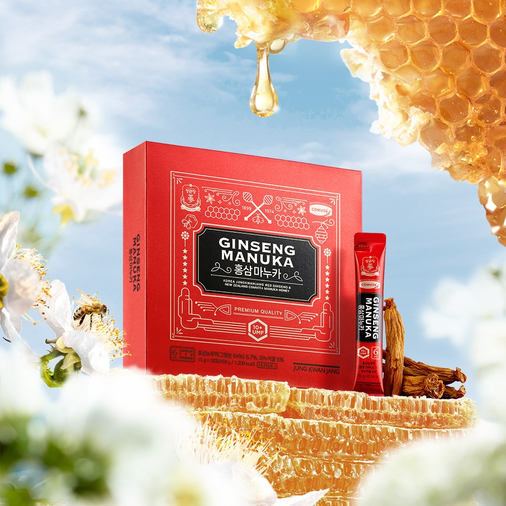 【正官庄韓国公式】紅参マヌカスティック (10ml * 30包) 8,118円