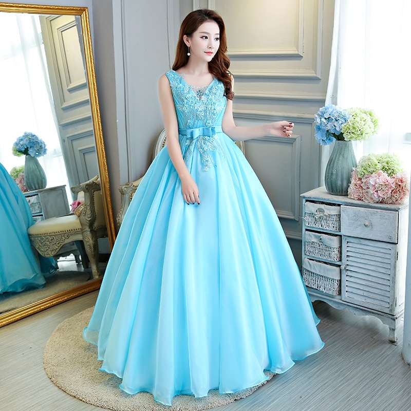 カラードレス 演奏会用 ロングドレス 二次会 プリンセス 安い 発表会 ステージ衣装 結婚式 ウェデ 7,952円