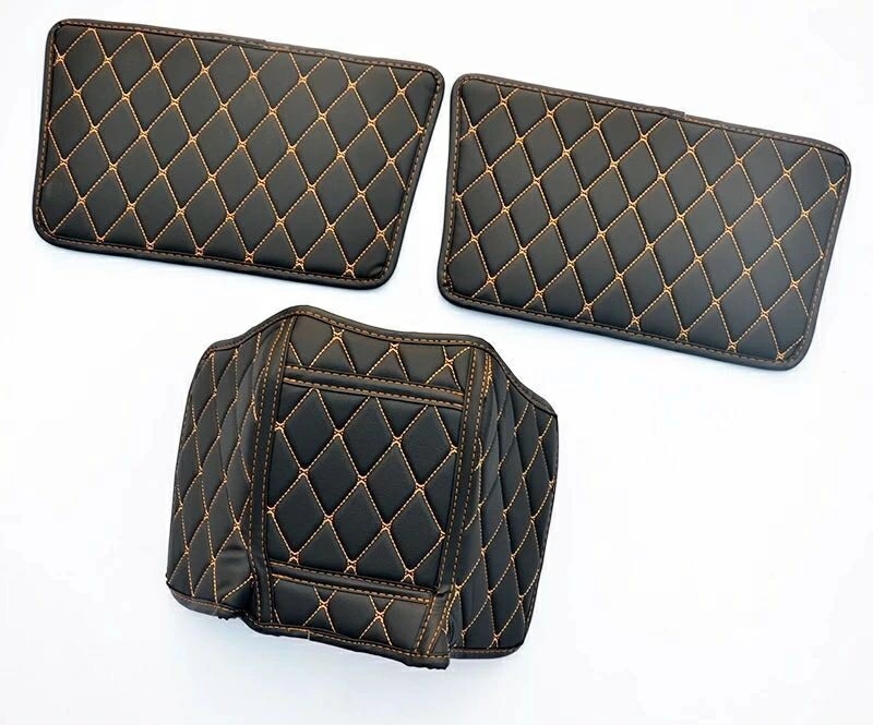 スバル 新型 XV 専用設計 シートバック キックマット 内装品 レザーカバー 3P