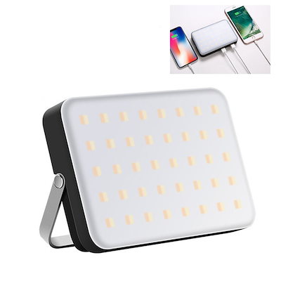 LEDランタン 投光器 テントライト USB充電 16000mAh 4モ...のサムネイル