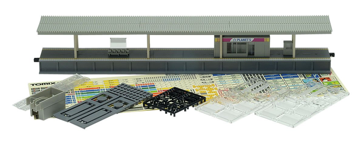 TOMIX Nゲージ 島式ホーム 都市型 コンビニエンスストア 照明付延長部 4277 鉄道模型用品