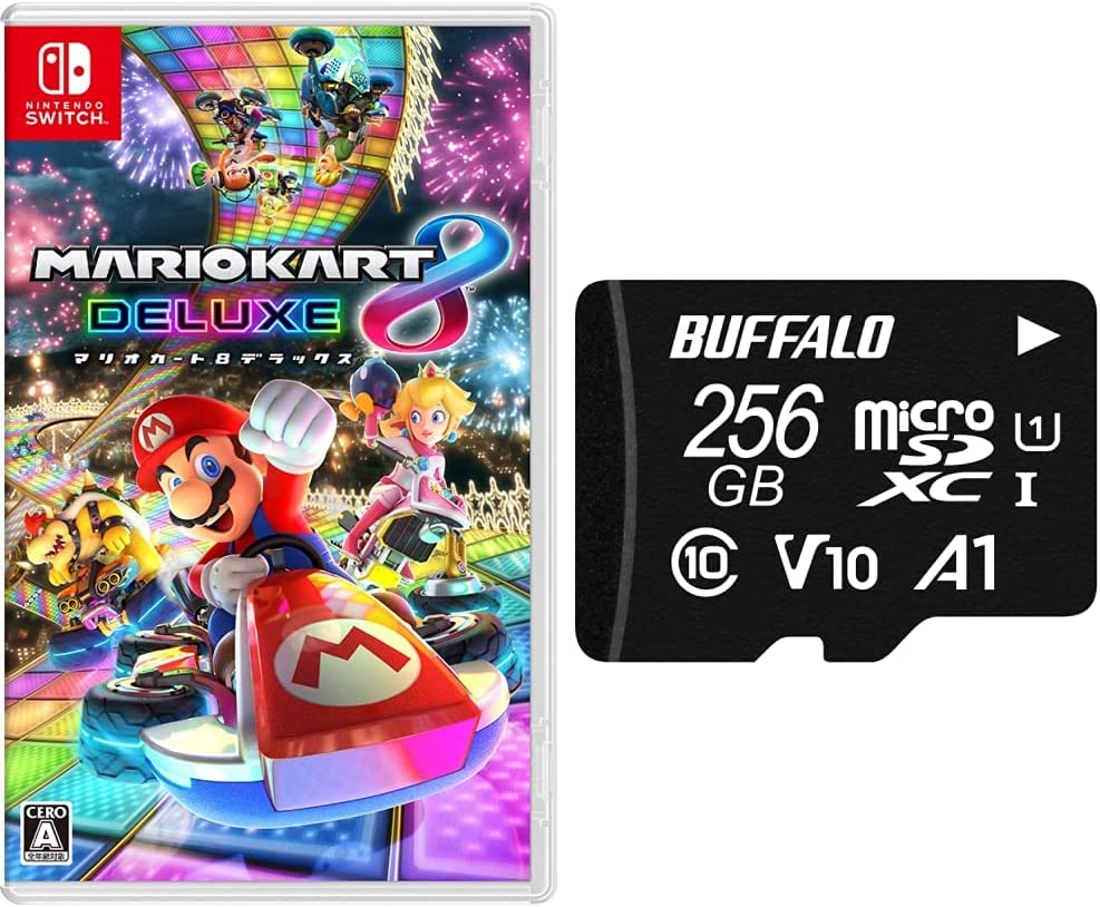 【microSDセット】マリオカート8 デラックス - Switch + バッファロー microSD 256GB