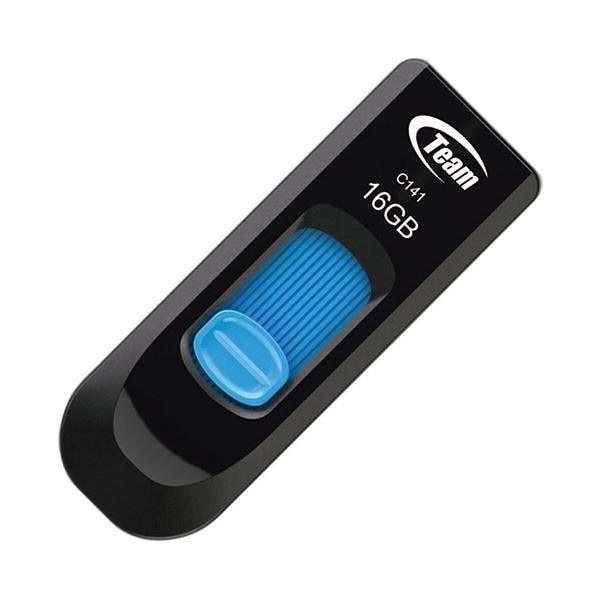 （まとめ） TEAM スライド式USBメモリ 16GB TC14116GL01[x10セット]