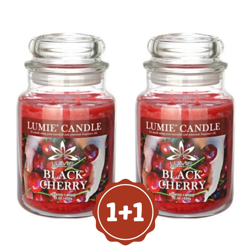 ルミエール ラージャキャンドル ブレックチェリー 630g (2個)