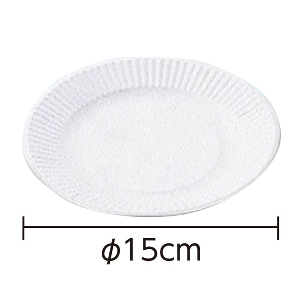 （まとめ）工作用紙皿 小（150φmm 10枚組）(×20セット)