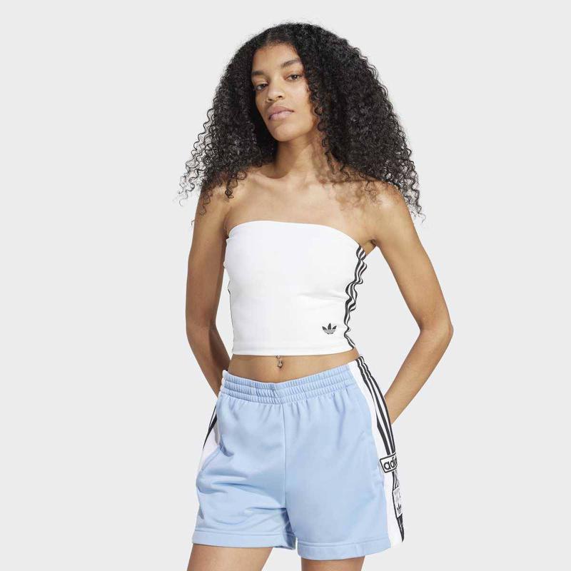 [女性] アディカラー 3S チューブトップ (JX7720) アディダスオリジナル タイトフィット ホワイト