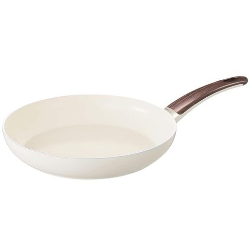 グリーンパン GREENPAN フライパン 28CM IH ガス 対応 有害物質不使用 PFASフリー セラミックコーティング 【ウッドビー】 こびりつきにくい 汚れが落としやすい 調理の食材の変化が
