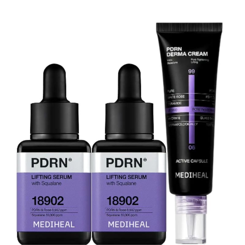 NEW PDRN 毛穴・弾力 セラム 40ml×2個＋PDRN 毛穴・弾力 ダーマクリーム 50ml 1個 企画セット 7,394円