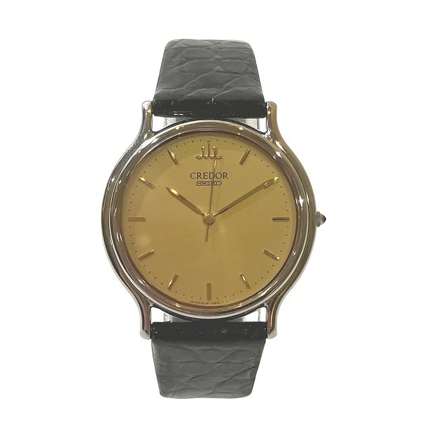 セイコー クレドール 8J81-6A30 クォーツ 時計 腕時計 メンズ【中古】
