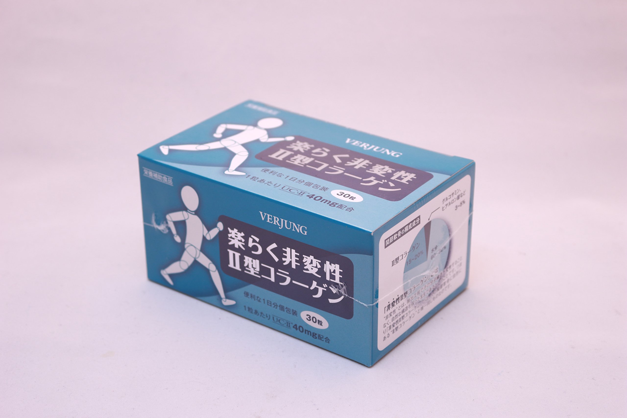 Qoo10最安値挑戦 楽らく非変性II型コラーゲン 30粒