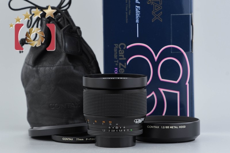 CONTAX コンタックス Carl Zeiss Planar 85mm f/1.2 T* MMG 60周年記念モデル 元箱付き