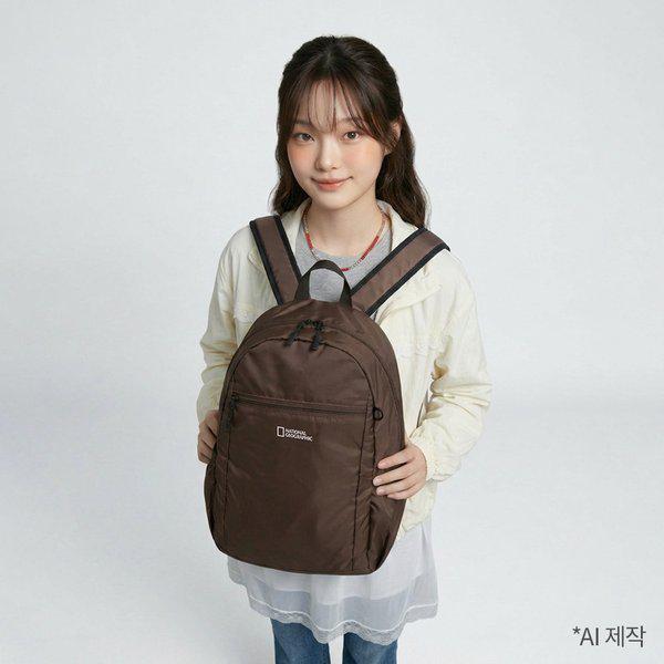 N265ABG640 デイリーライトバックパック BROWN