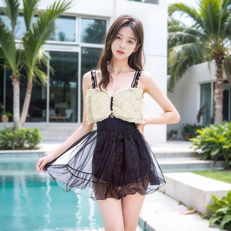 春 スパ水着 レディース ワンピース ワンピース水着 5 春 秋 冬 スパ ホリデー水着 浸かる スパ水着