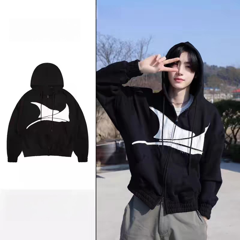 【早割SALE！】パーカー ENHYPEN SUNGHOON 着用 長袖 ins 韓国 秋服 / 韓国ファッション 男女兼用