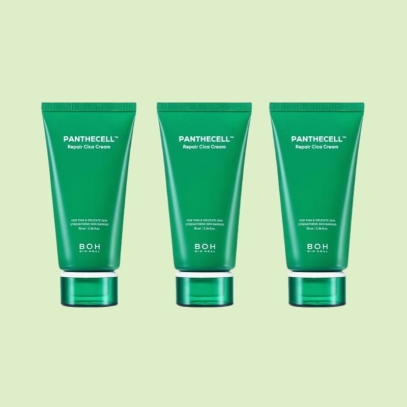 バイオヒールボ パンテセルリペアシカクリーム 50ml+50ml+50ml (チューブタイプ) - 便利なチューブ型肌鎮静に効果的なシカクリーム！