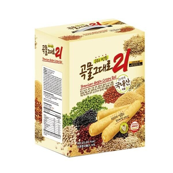 焼いて作った穀物そのまま21 クリスピーロール 900g 1個