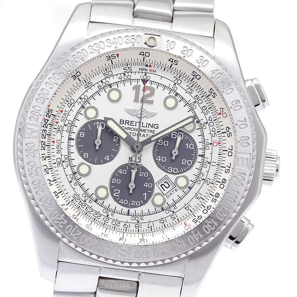 ブライトリング BREITLING A42362 B-2 プロフェッショナル デイト クロノグラフ 自動巻き メンズ _891748【中古】