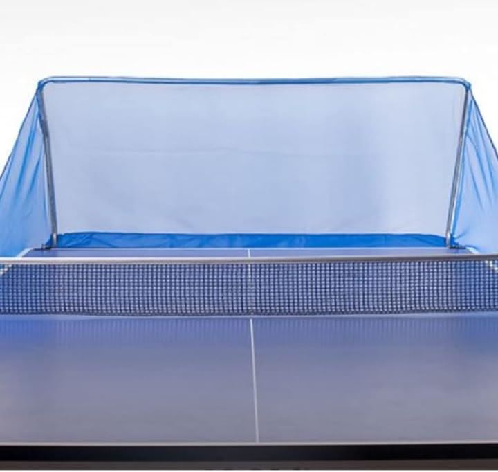 卓球 ネット 集球ネット 卓球ボール 回収ネット 練習用 ボールネット 卓球用品 フェンス 家庭用 ピンポン サーブ スマッシュ( ブルー) 5,614円