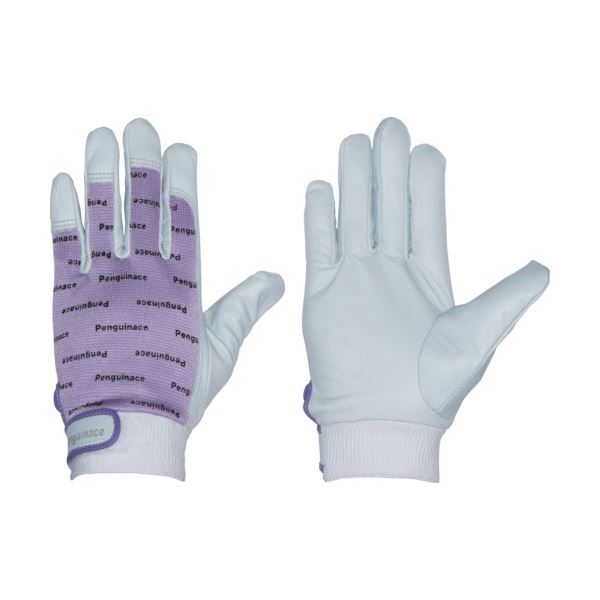 （まとめ）ペンギンエースジャパン エレカー（パープル/フリーサイズ） TH-543 1双[x3]