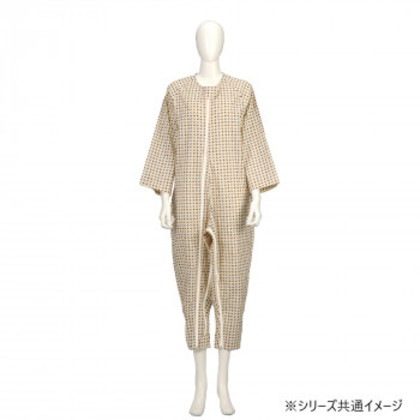 竹虎 ソフトケアねまき両開きファスナー 3シーズン 106413・むらさき・M