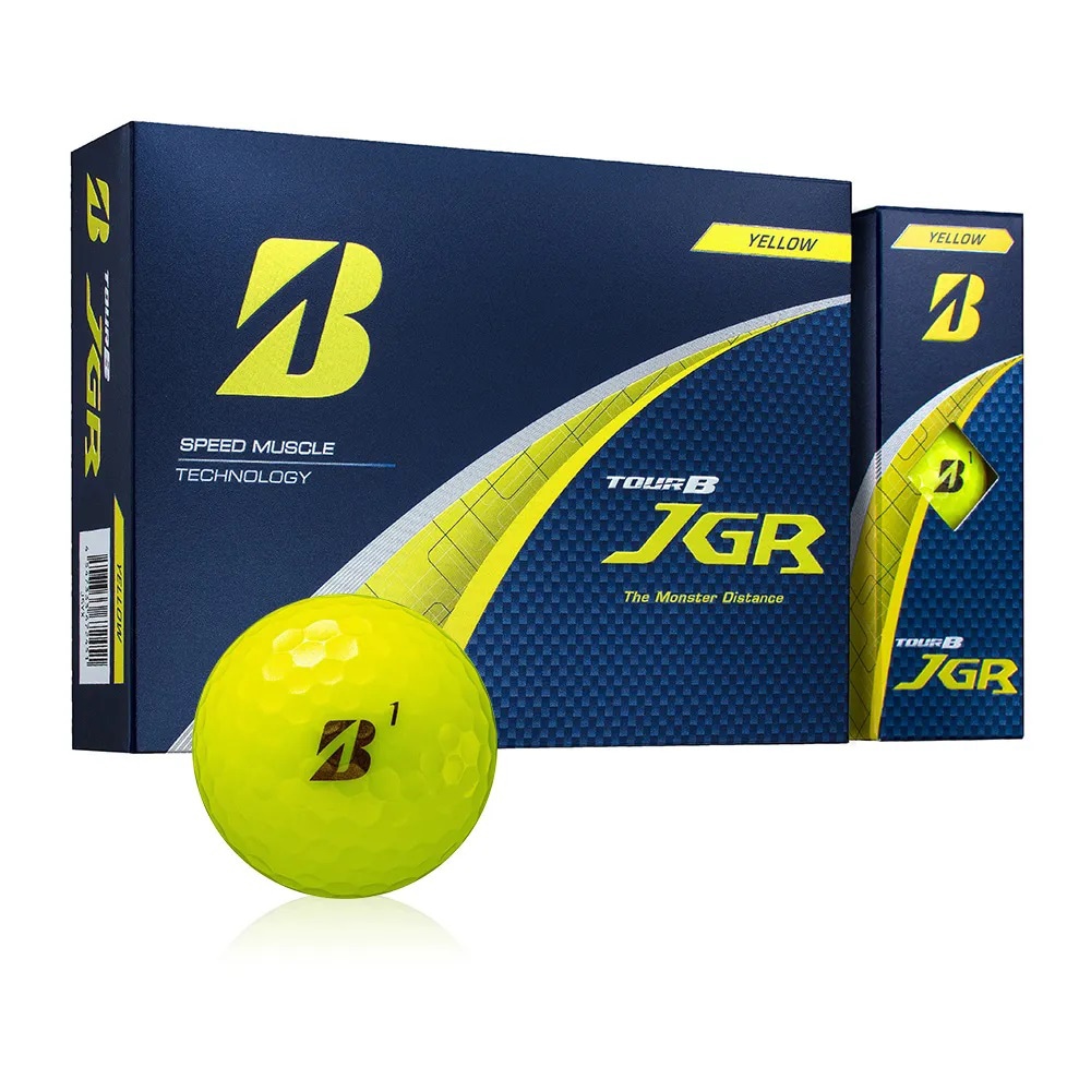 ブリヂストンゴルフ TOURB-JGR25-12P-YE TOUR B JGR 2025年モデル ゴルフボール 1ダース 12個入り(イエロー) TOURBJGR2512PYE