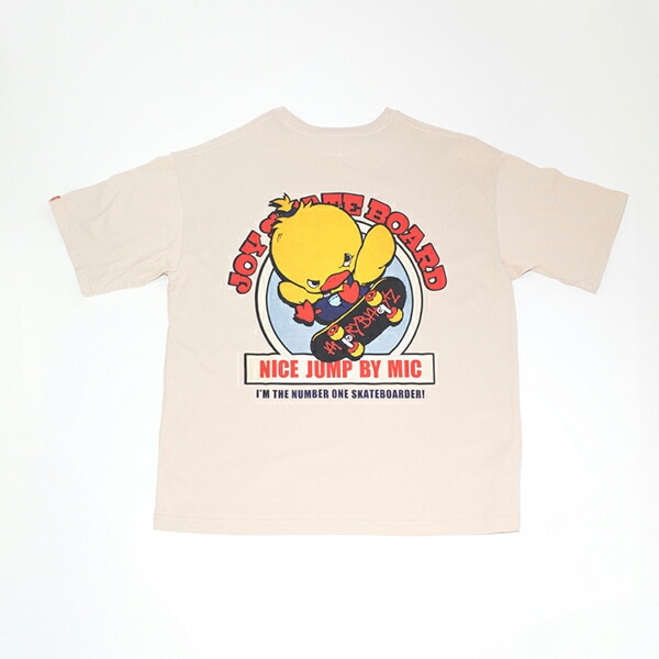 angrybabyz アンベビ ベージュ スケボー M Tシャツ アパレル メンズ レディース_1005-ab01-9