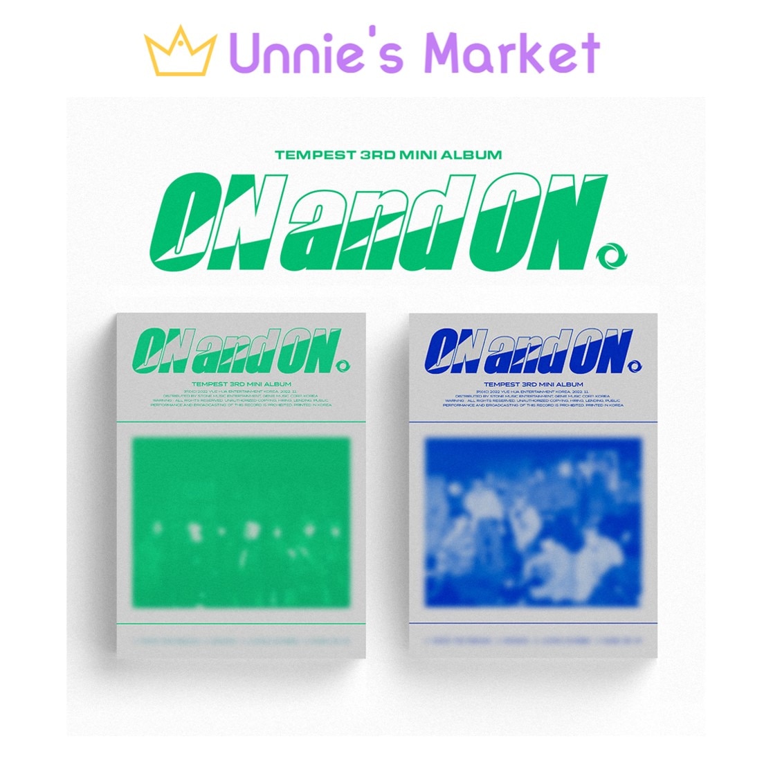 [SET] TEMPEST [ON and ON] 3rd Mini Album