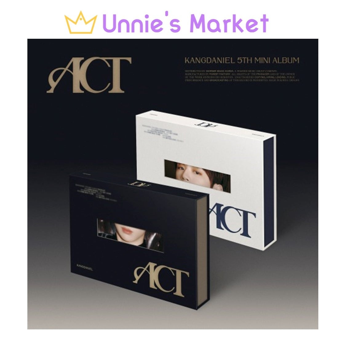 [SET] KANGDANIEL - ACT (A VER., B VER.) Album + Free Photocard 1EA(fan-made) 5,610円