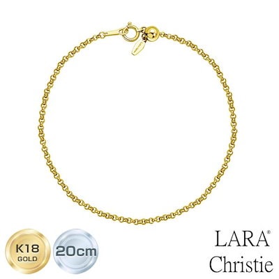 Qoo10] ララクリスティー ブレスレット メンズ ロールチェーン