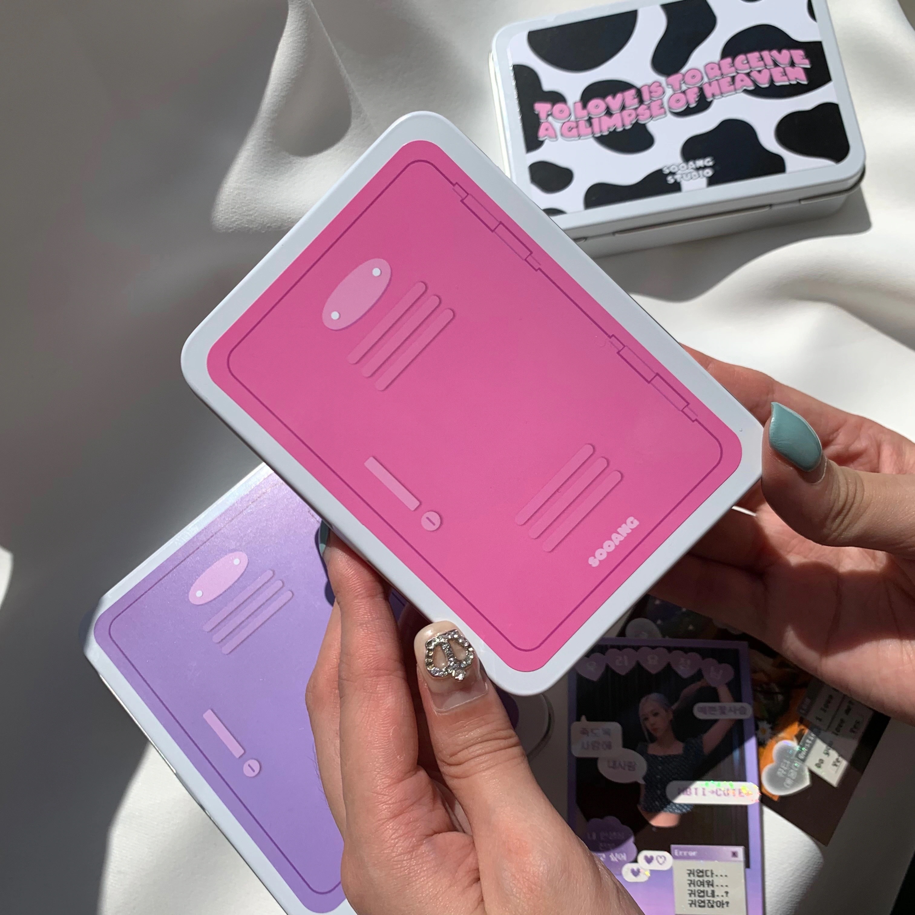 Syunaさま♡3段デコケース フワフワらびちゃん×SPINNS デニムペンケース | SPINNS WEB