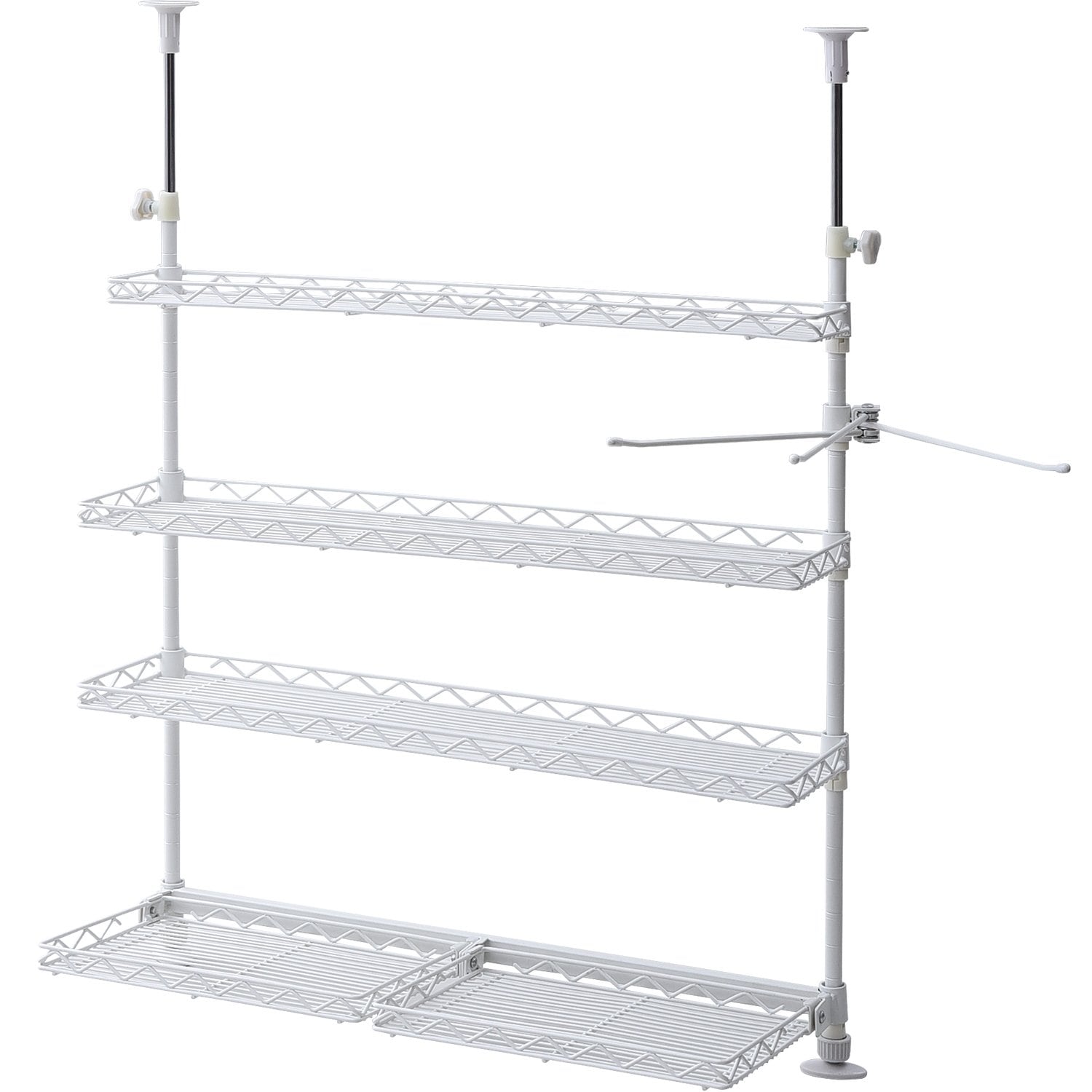 山善(YAMAZEN) キッチンラック 突っ張り 幅60 ホワイト TKRO-604*(WH)