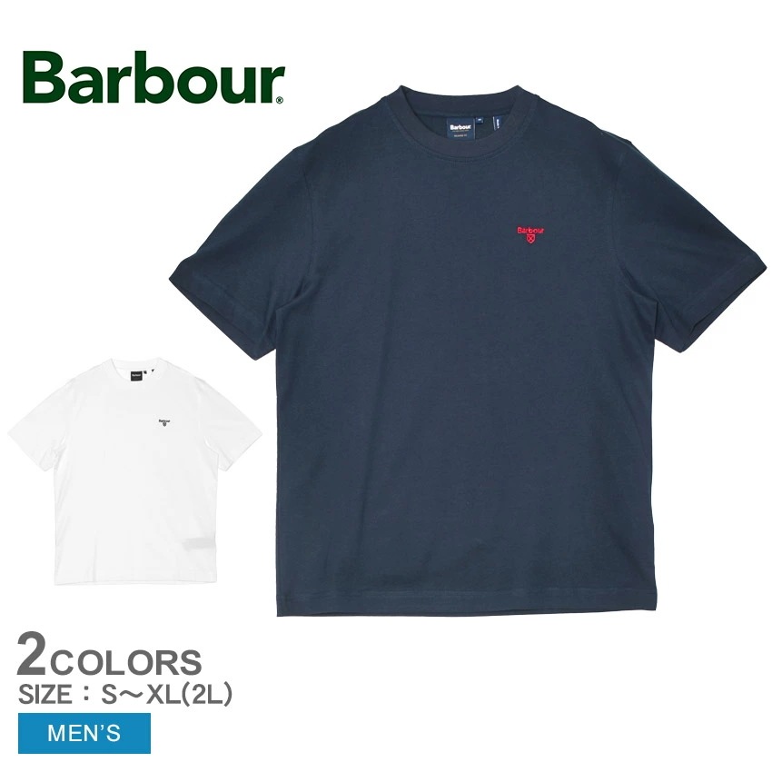 Sports Relaxed T-Shirt MTS1412 メンズ ウェア トップス バーブァー 半袖 Tシャツ 刺しゅう 刺繍 ワンポイント カジュアル シンプル クルーネック ブランド 7,744円