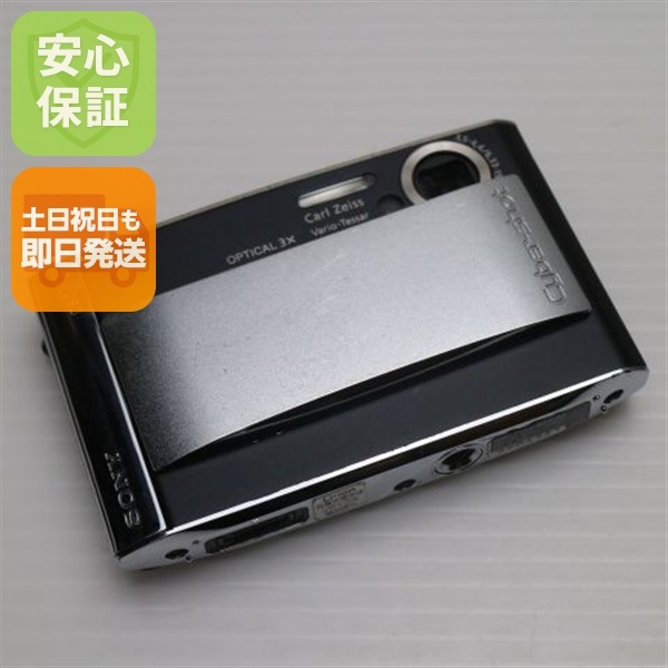 美品 Cyber-shot DSC-T5 ブラック SONY デジカメ 108
