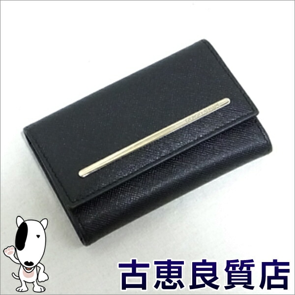 GIORGIO ARMANI ジョルジオアルマーニ キーケース YGMD29-YH060-80001 メンズ 中古